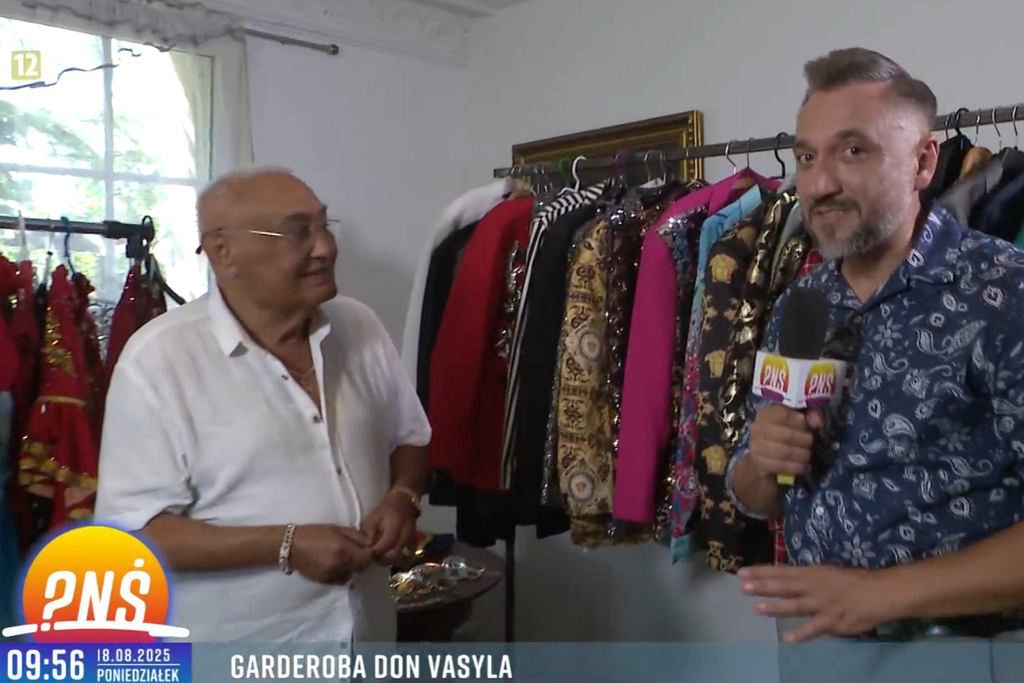 Don Vasyl pokazał, co ma w garderobie.
