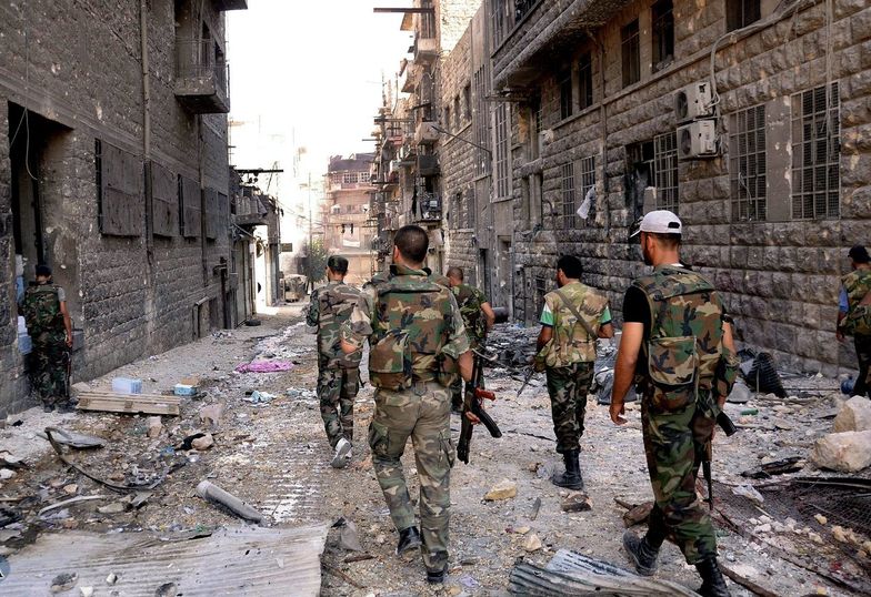 Konflikt w Syrii. W zasadzce zginęło 18 żołnierzy wojsk rządowych