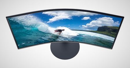 Monitory Samsung T55 już w sprzedaży. Oferują matryce z zakrzywieniem 1000R