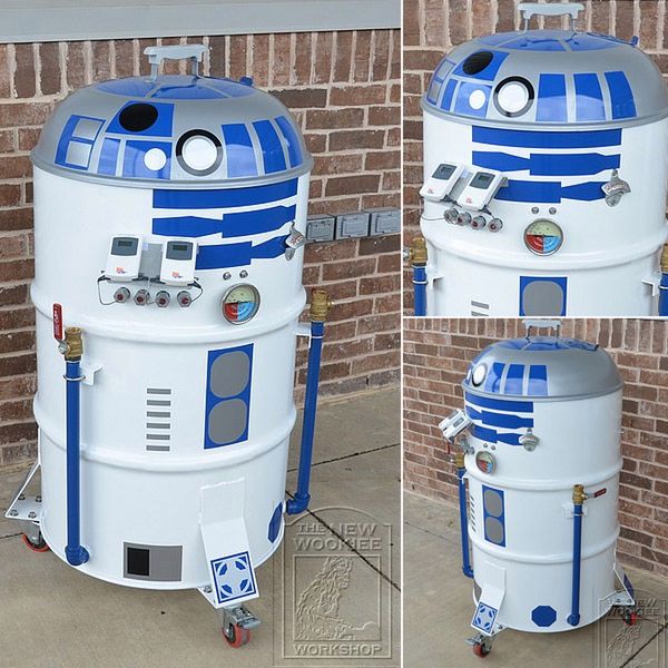R2-D2 w sam raz na sezon grillowy