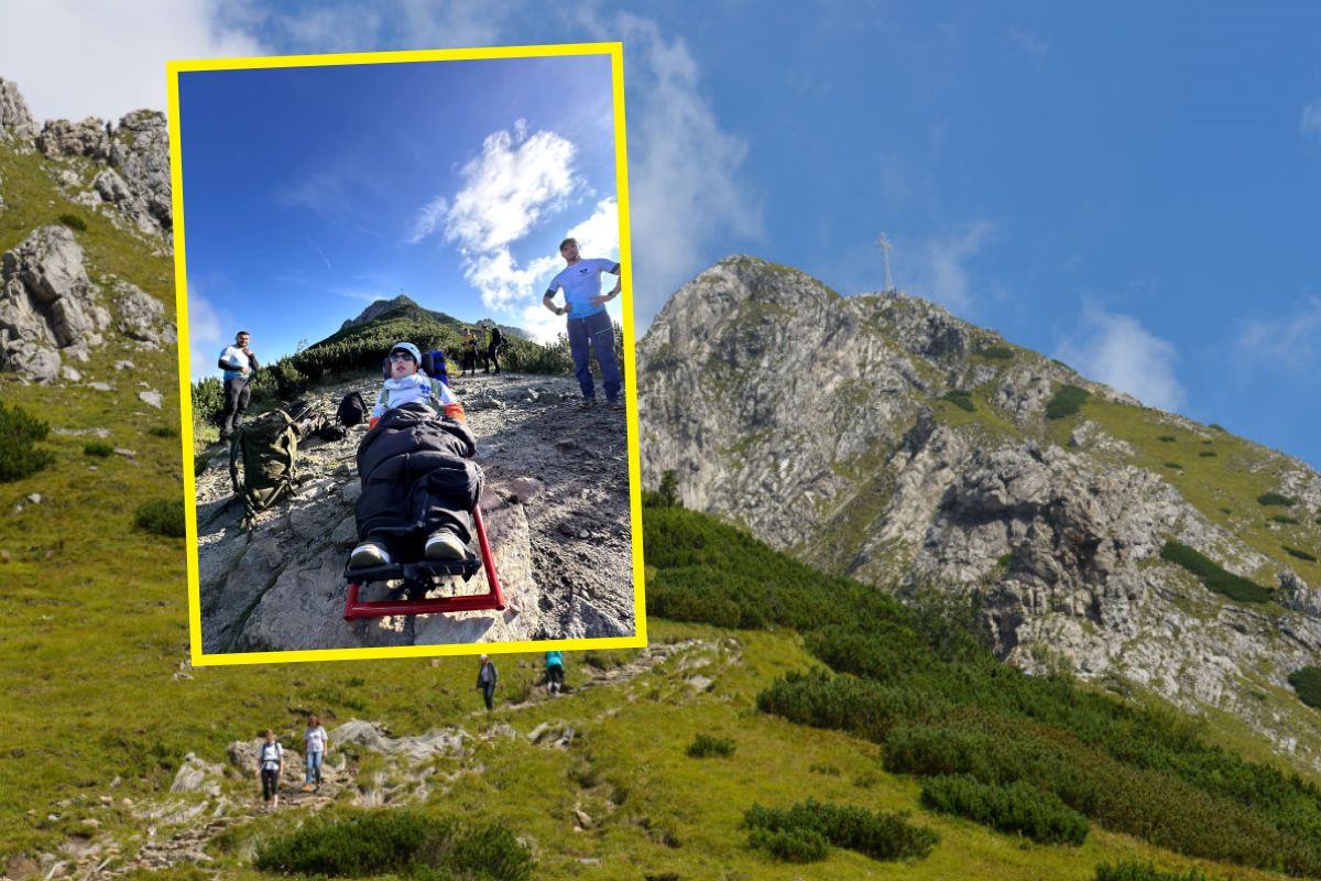 Filip zdobył Giewont dzięki pomocy wolontariuszy