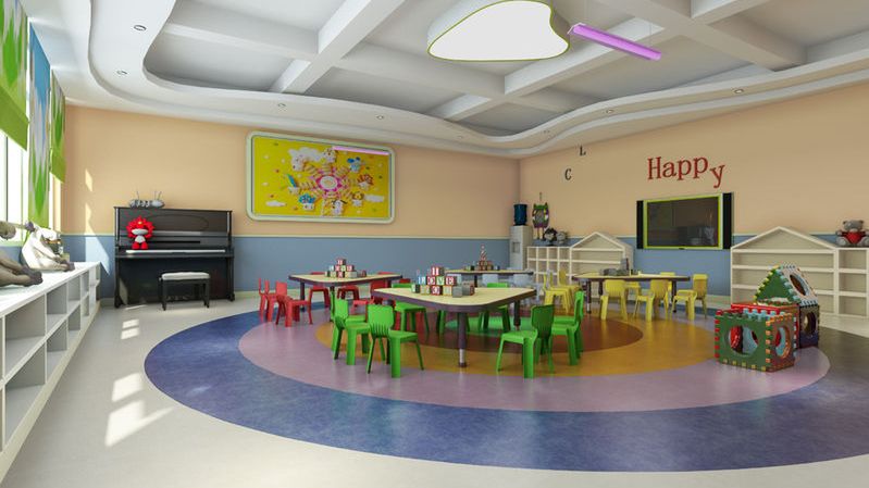 Telwizor jest na wyposażeniu niejednego przedszkola