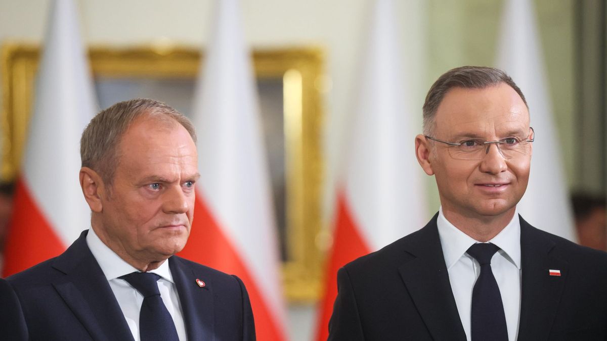 PAP / Leszek Szymański / Na zdjęciu: Donald Tusk i Andrzej Duda