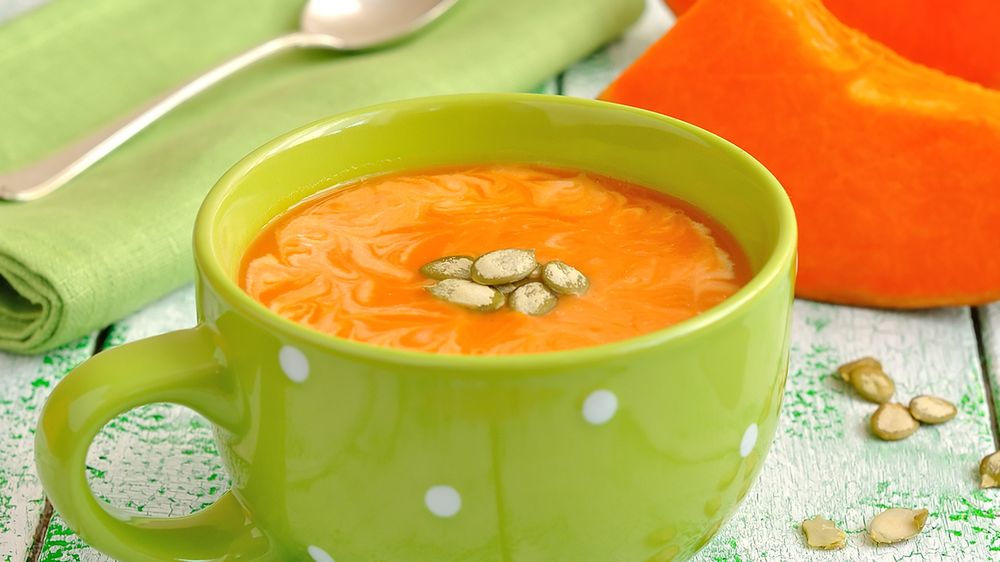 Dynia żołędziowa gotowana i zblendowana, bez dodatku soli