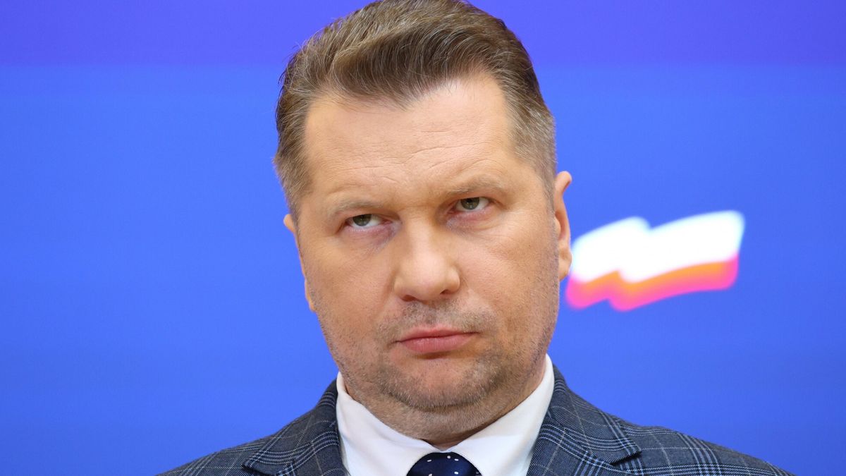 Konferencja minister Mal?g i ministra Czarnka24.05.2022 Warszawa Konferencja minister rodziny i polityki spolecznej Marleny Malag i ministra edukacji i nauki Przemyslawa Czarnka   Fot Jacek Dominski/REPORTERn/z: Przemyslaw CzarnekJacek Dominski/REPORTER