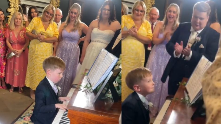 Skradł całe show na weselu. "Co za talent"