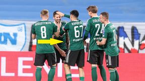 Po bramce wykonał gest. Piłkarz Legii wszystko wyjaśnił. "Przyszło z góry"