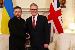Zełenski w Londynie. Padły pierwsze słowa