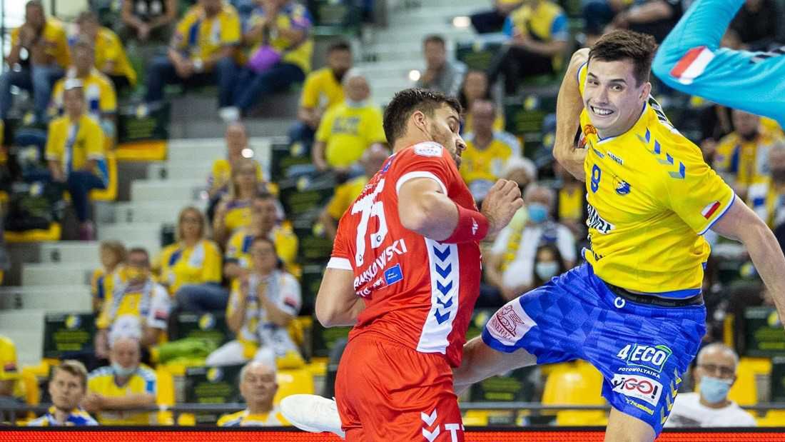 Materiały prasowe / Łomża VIVE Kielce / Na zdjęciu: Szymon Sićko
