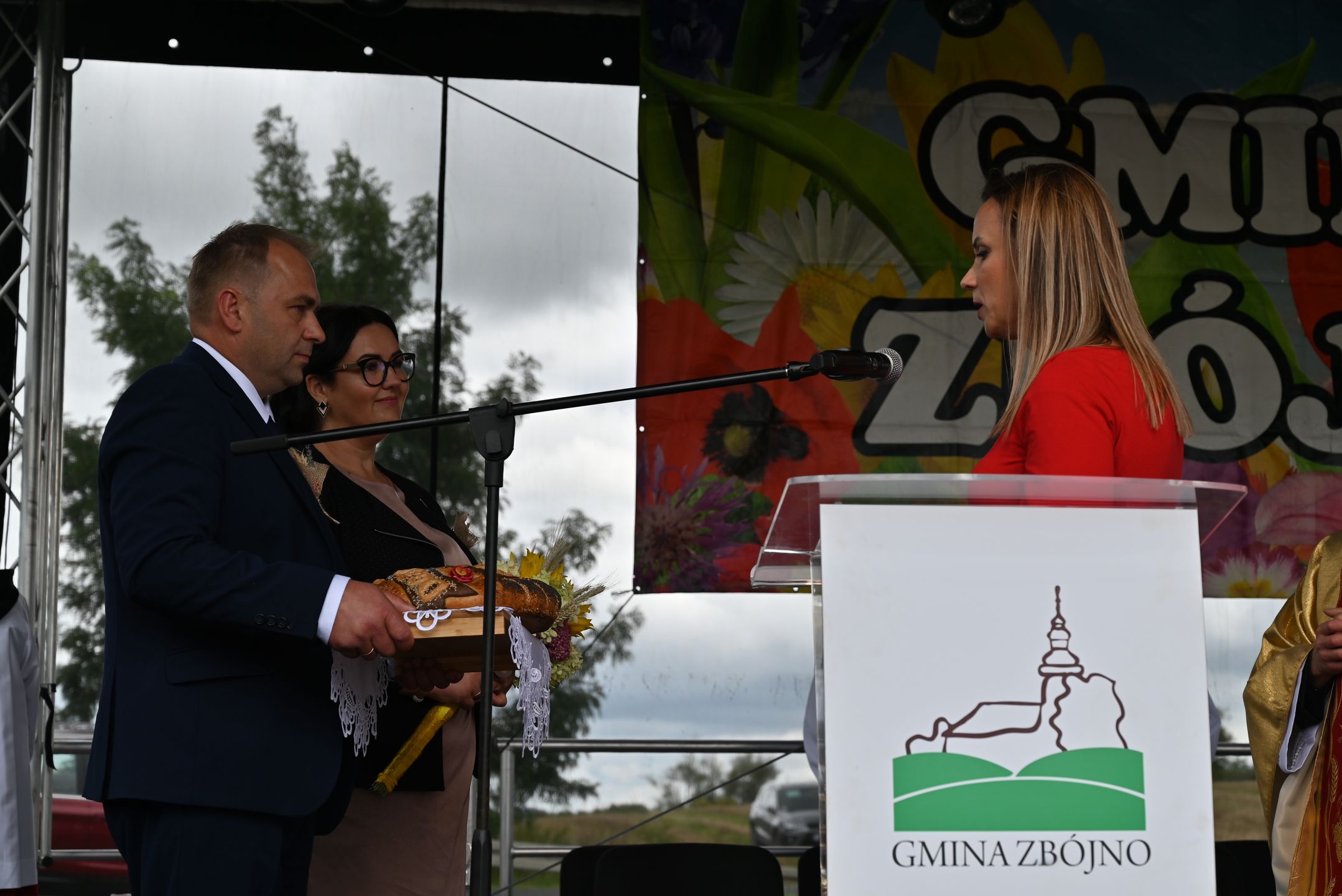 Tak wyglądały dożynki w gminie Zbójno