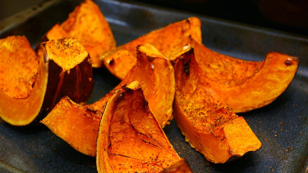 Pieczona dynia piżmowa bez dodatku soli