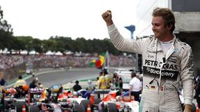GP Brazylii: Rosberg znów przed Hamiltonem