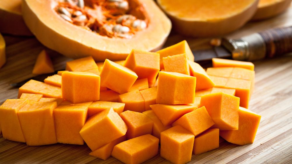 Surowa dynia olbrzymia