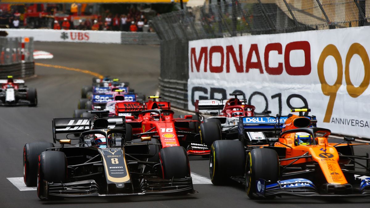 Zdjęcie okładkowe artykułu: Materiały prasowe / Haas / Na zdjęciu: Romain Grosjean (nr 8) podczas GP Monako