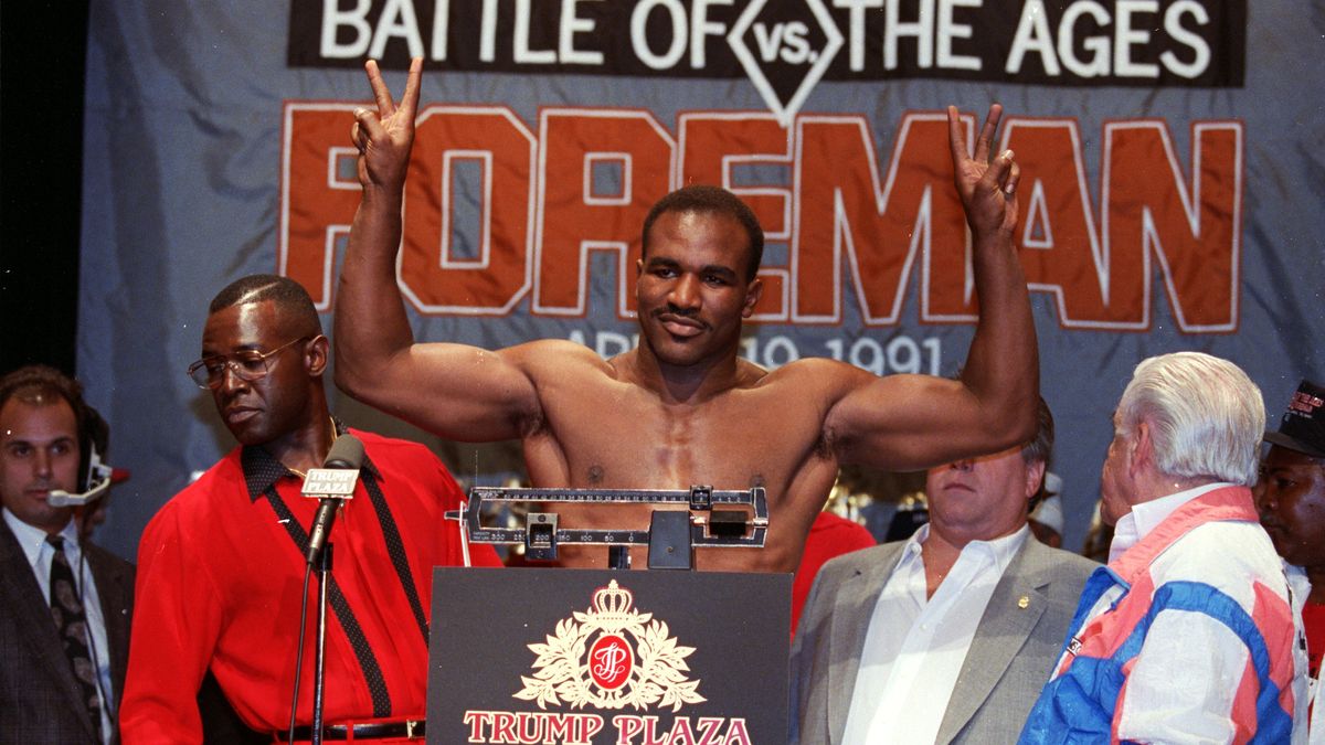 Getty Images / Rick Stewart / Na zdjęciu: Evander Holyfield 