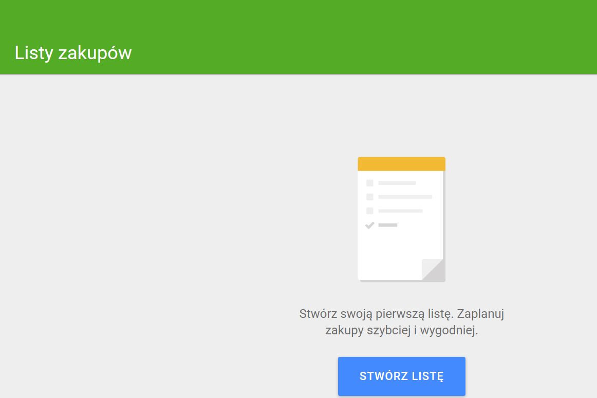 Duże zmiany w Listonic: wersja przeglądarkowa usługi w stylu Material Design