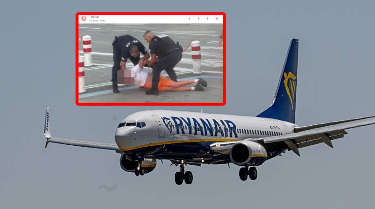 Szokujące sceny na pokładzie Ryanaira. "Ludzie krzyczeli i płakali"