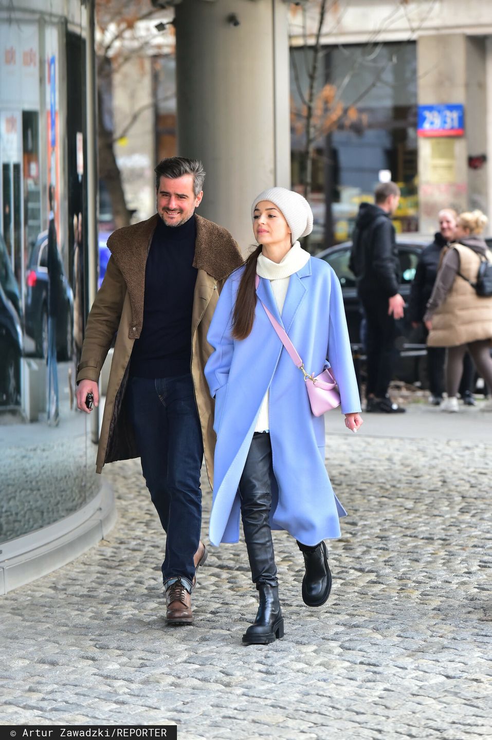 Agnieszka Więdłocha i Antoni Pawlicki w "Dzień Dobry TVN"