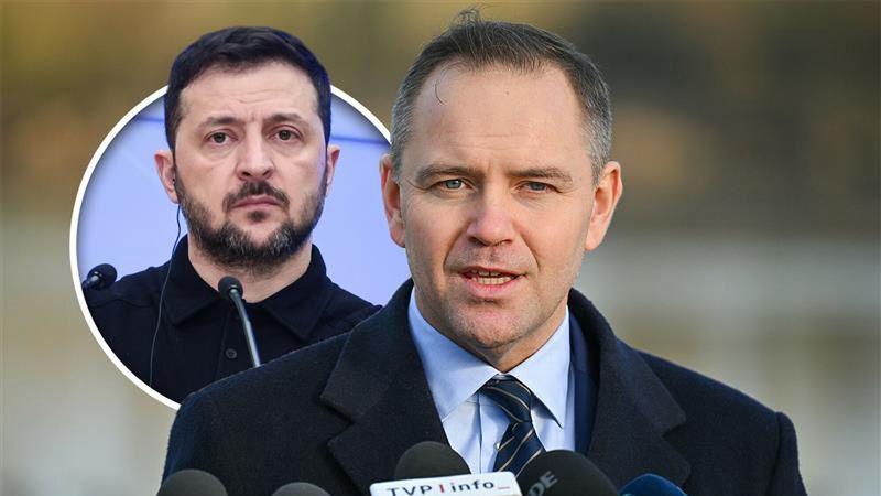 Wołodymyr Zełeński uderzył w Karola Nawrockiego 