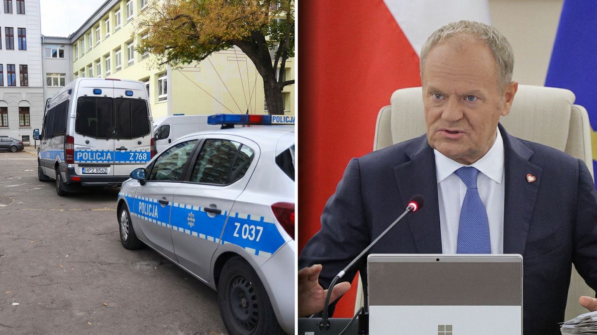 Tusk reaguje po atakach w szkołach