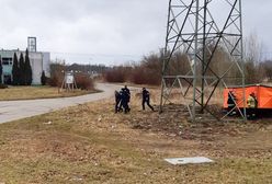 Gorzów Wielkopolski. O krok od tragedii. Pijany wspiął się na słup