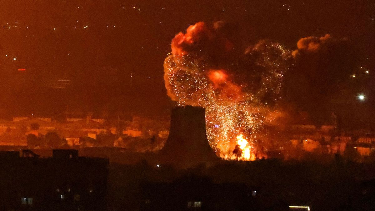 Eksplozja po atakach w Teheranie