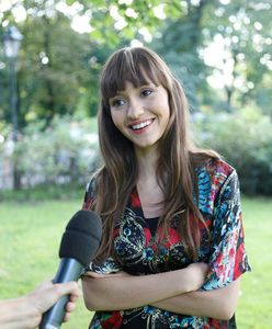 "Prosto w serce": Anna Mucha w ciąży nie zwalnia tempa