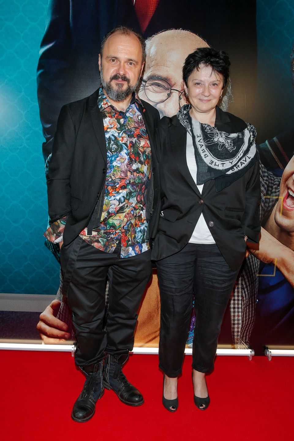 Arkadiusz Jakubik, Agnieszka Matysiak - gwiazdy na premierze filmu Czarna owca