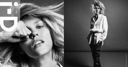 Anja Rubik na jednej z 13 okładek ID magazine