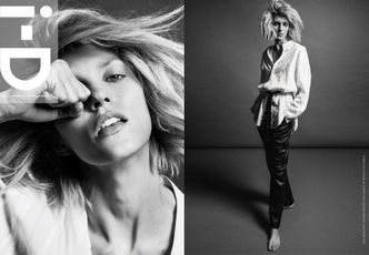 Anja Rubik na jednej z 13 okładek ID magazine