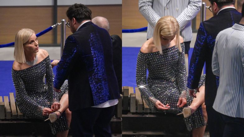 Małgorzata Foremniak baluje na parkiecie