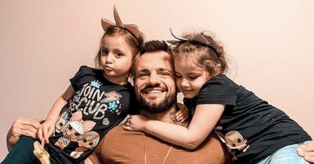 Rozczulające zdjęcie Trybsona. Paweł Trybała zrobił z dziećmi pierwszego bałwana