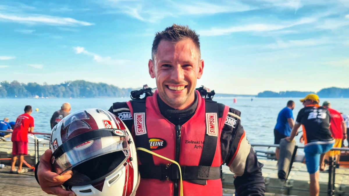 Facebook / PZMWiNW - Polski Związek Motorowodny i Narciarstwa Wodnego / Na zdjęciu: Marcin Zieliński