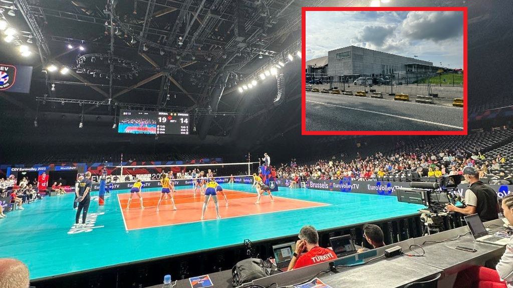 WP SportoweFakty / Dominika Pawlik / Na zdjęciu: Palais 12 w Brukseli