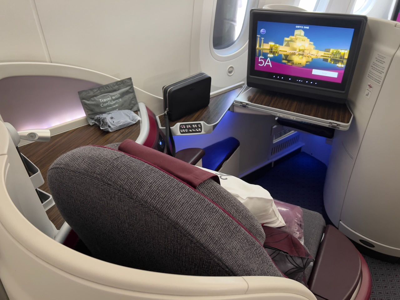 Qatar Airways. Klasa biznes