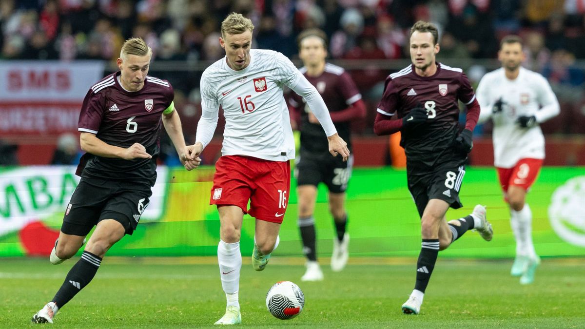 mecz towarzyski Polska - Łotwa (112023 r)