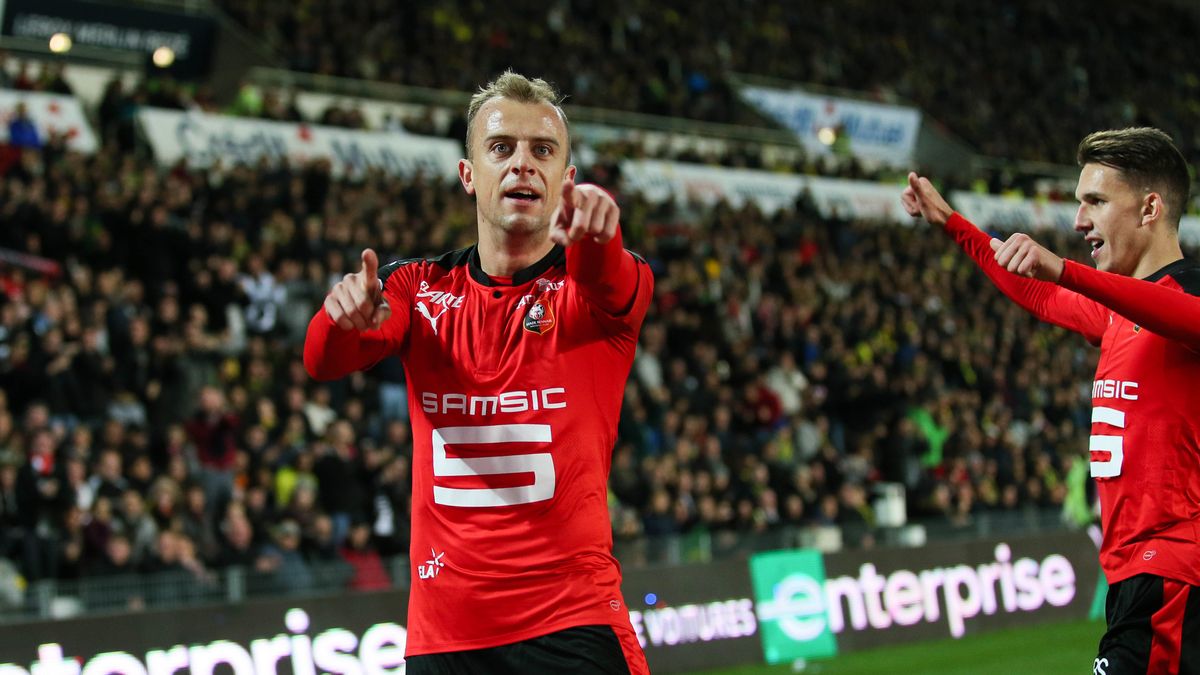 Kamil Grosicki w barwach Rennes