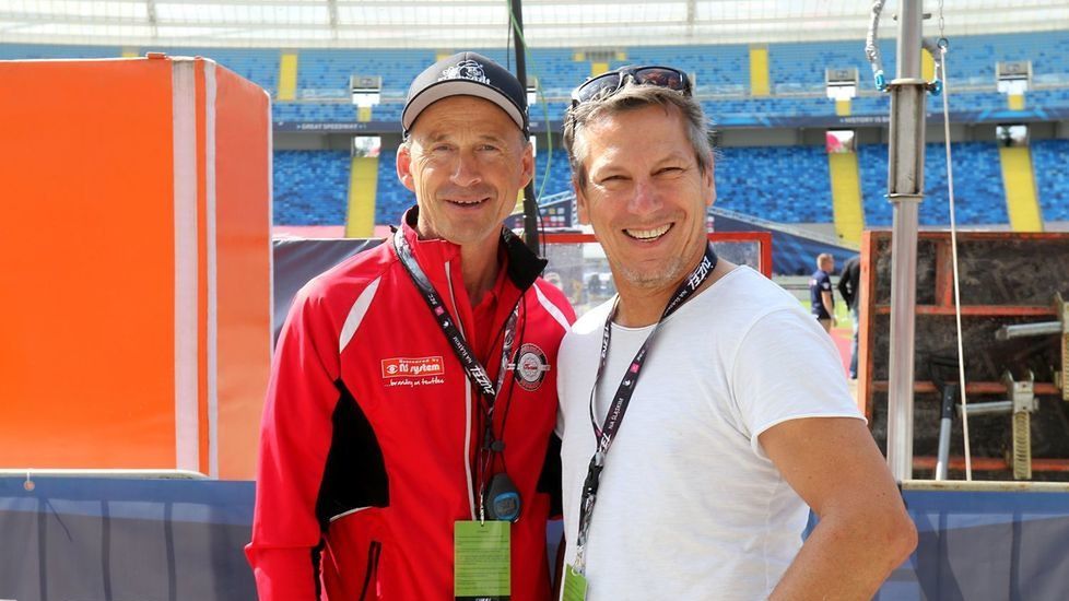 WP SportoweFakty / Łukasz Trzeszczkowski / Na zdjęciu: Hans Nielsen i Sam Ermolenko