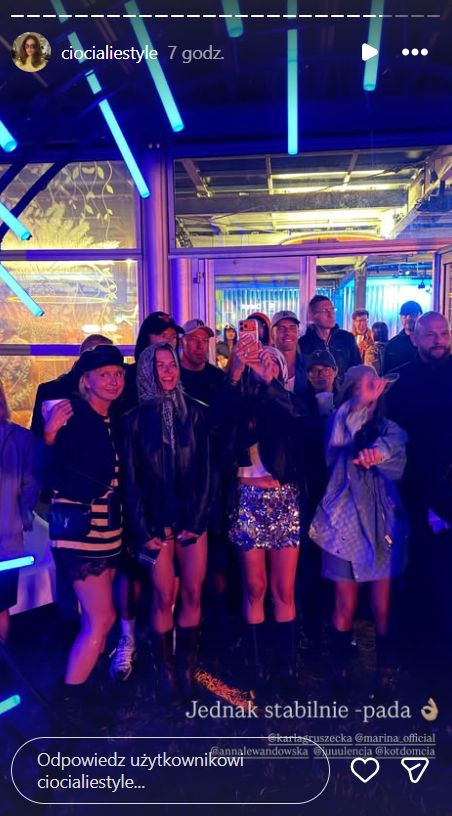 Anna i Robert Lewandowscy na Open'erze