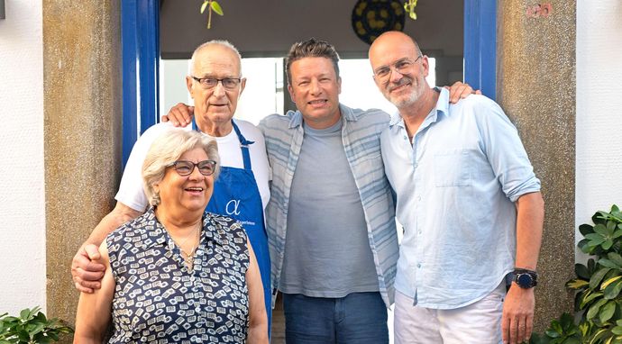 Jamie Oliver nad Morzem Śródziemnym