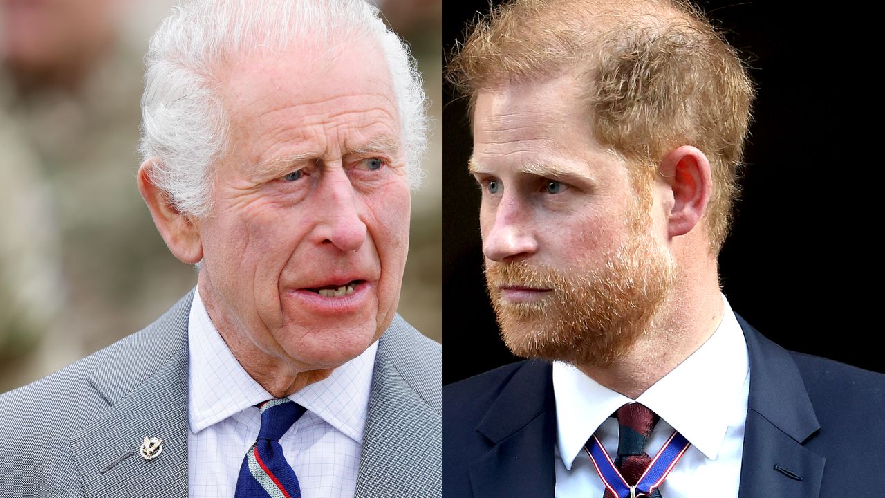 Król Karol wściekły na księcia Harry'ego? (fot. Getty Images)