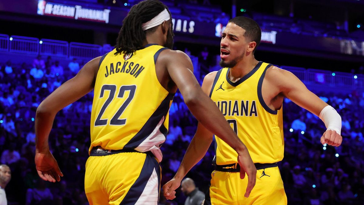 Zdjęcie okładkowe artykułu: Getty Images / Ethan Miller / Isaiah Jackson i Tyrese Haliburton