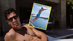 Wodne szaleństwa Lewandowskiego. Tak bawi się na wakacjach