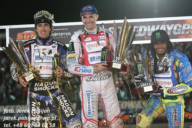 Podium GP Skandynawii