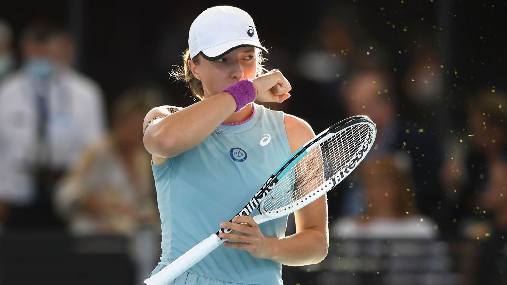 Getty Images / Mark Brake / Na zdjęciu: Iga Świątek