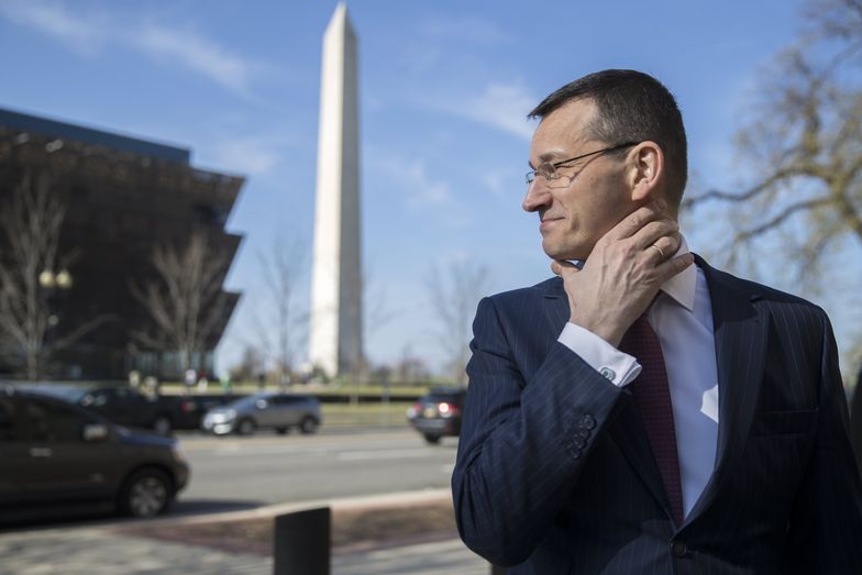 Mateusz Morawiecki w USA. Spotka się ministrem handlu, szefowymi Fed i MFW