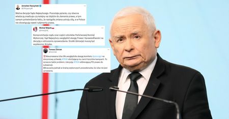 Kaczyński triumfuje. Zamieścił wpis po decyzji izby SN