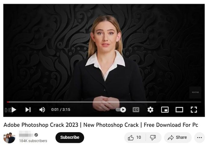 Przykładowe wideo z wygenerowaną prowadzącą