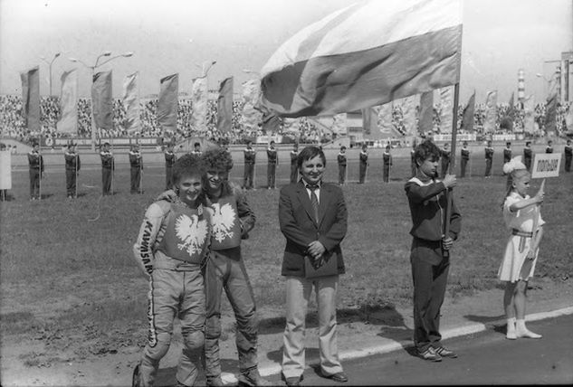 Kierownik i polska para na Puchar Przyjaźni (1986)