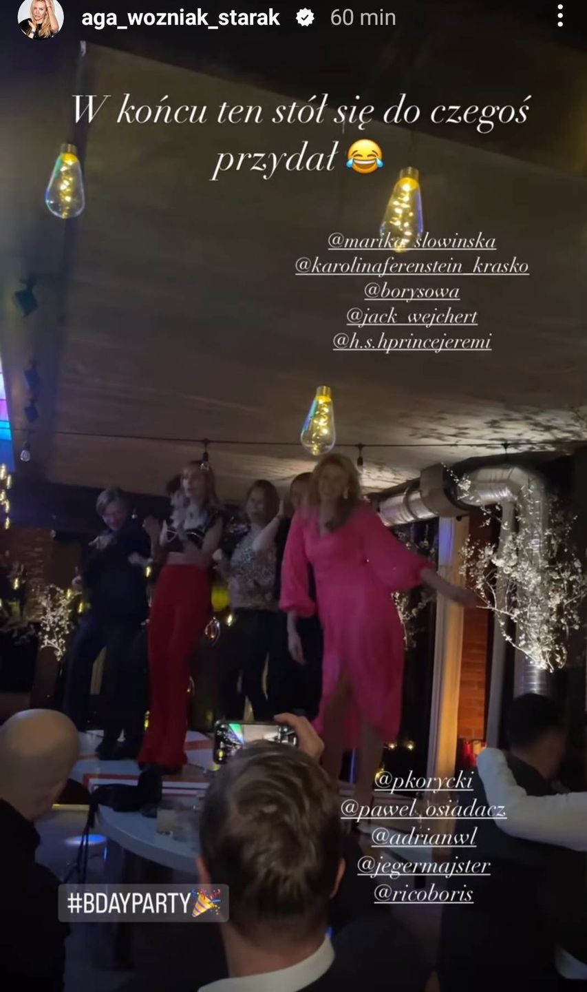 Agnieszka Woźniak-Starak - 45. urodziny